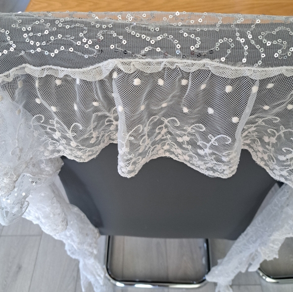 Ladies chiffon neck scarf, - Picture 4 of 4